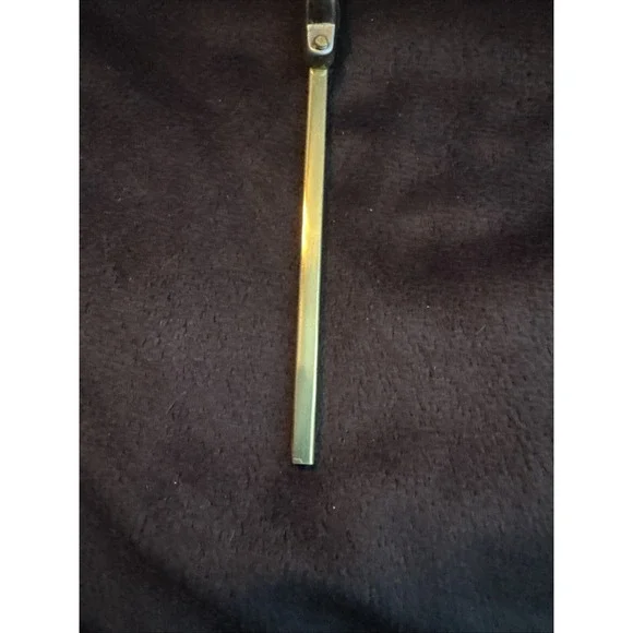 Vintage Metal Jesus on Cross Crucifix Wall‎ Art Hanging Religious 8.5"x4.5" INRI - Picture 7 of 10